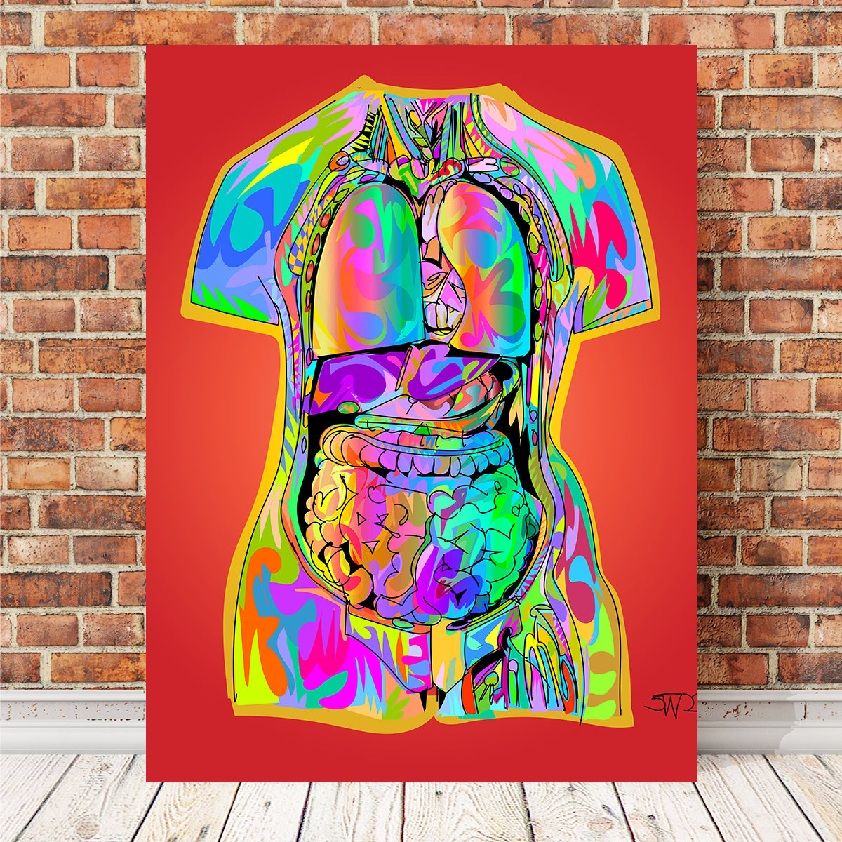 Exquisite Body Organs Wall Art for Stunning Home Decor