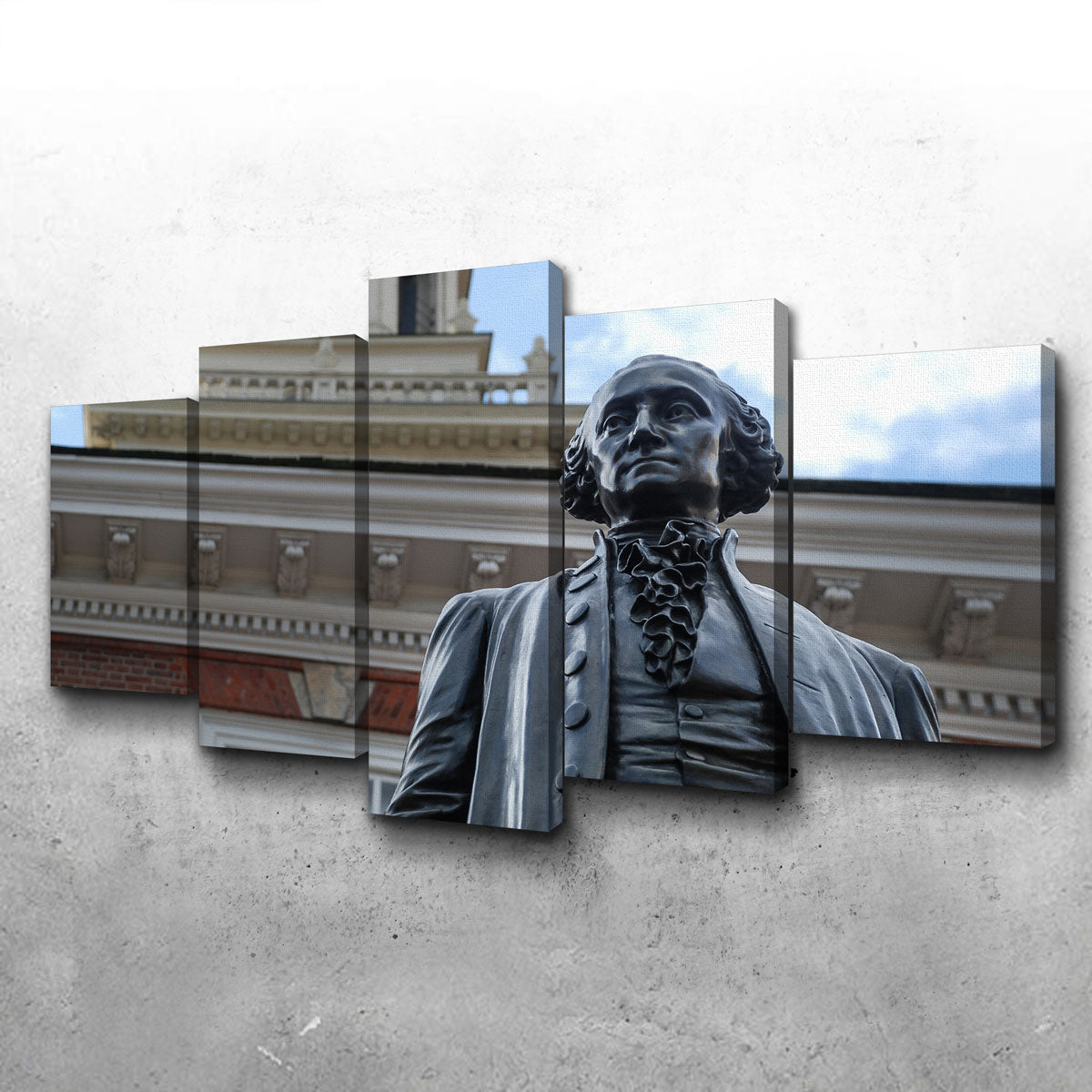 Exquisite George Washington Independence Hall Wall Art for Your Home Decor
