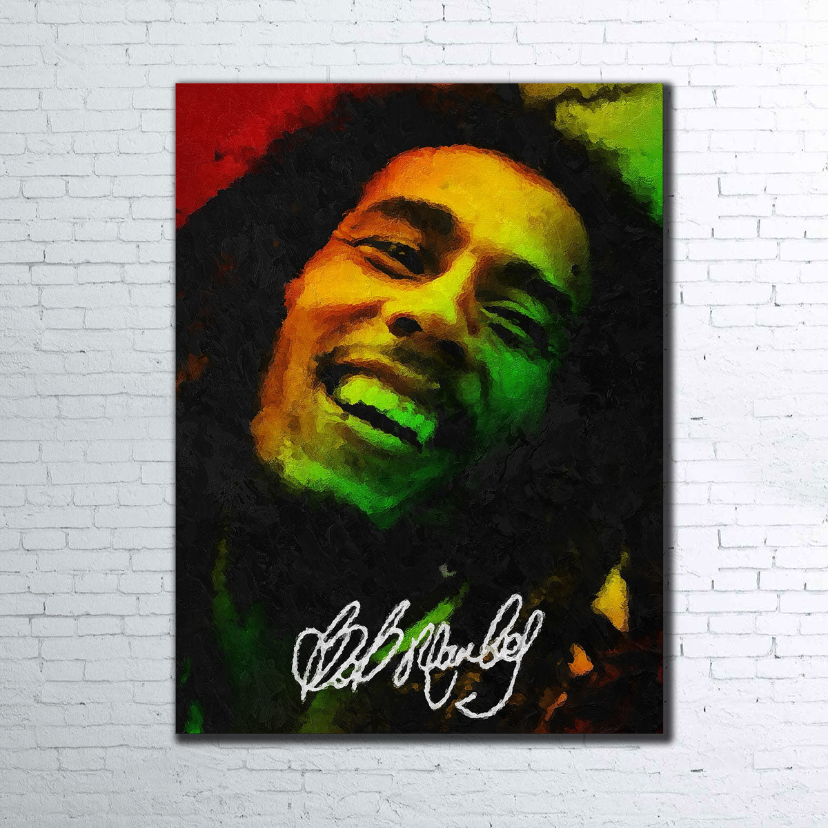 Bob Marley Wall Art Painting by Gab Fernando
