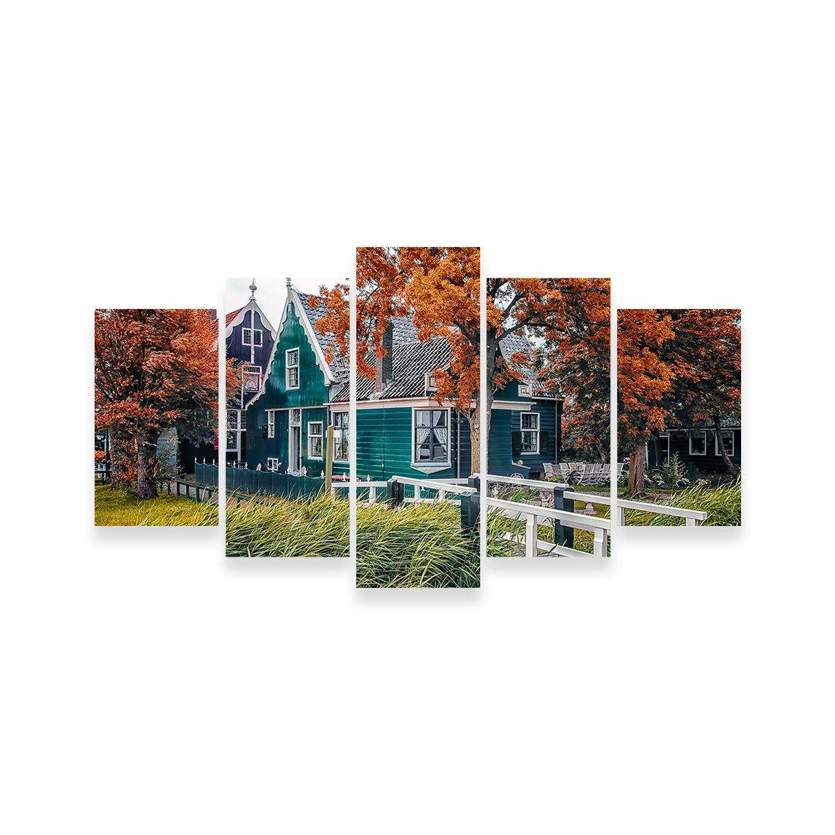 Exquisite Dutch Countryside Wall Art by Manjik Pictures