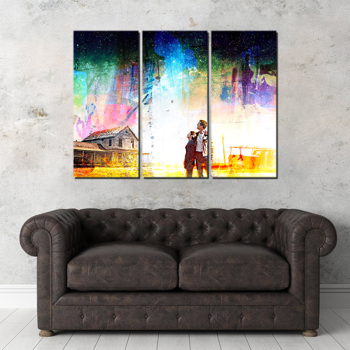 Stunning Interstellar Farmhouse Wall Art for Cosmic Home Decor