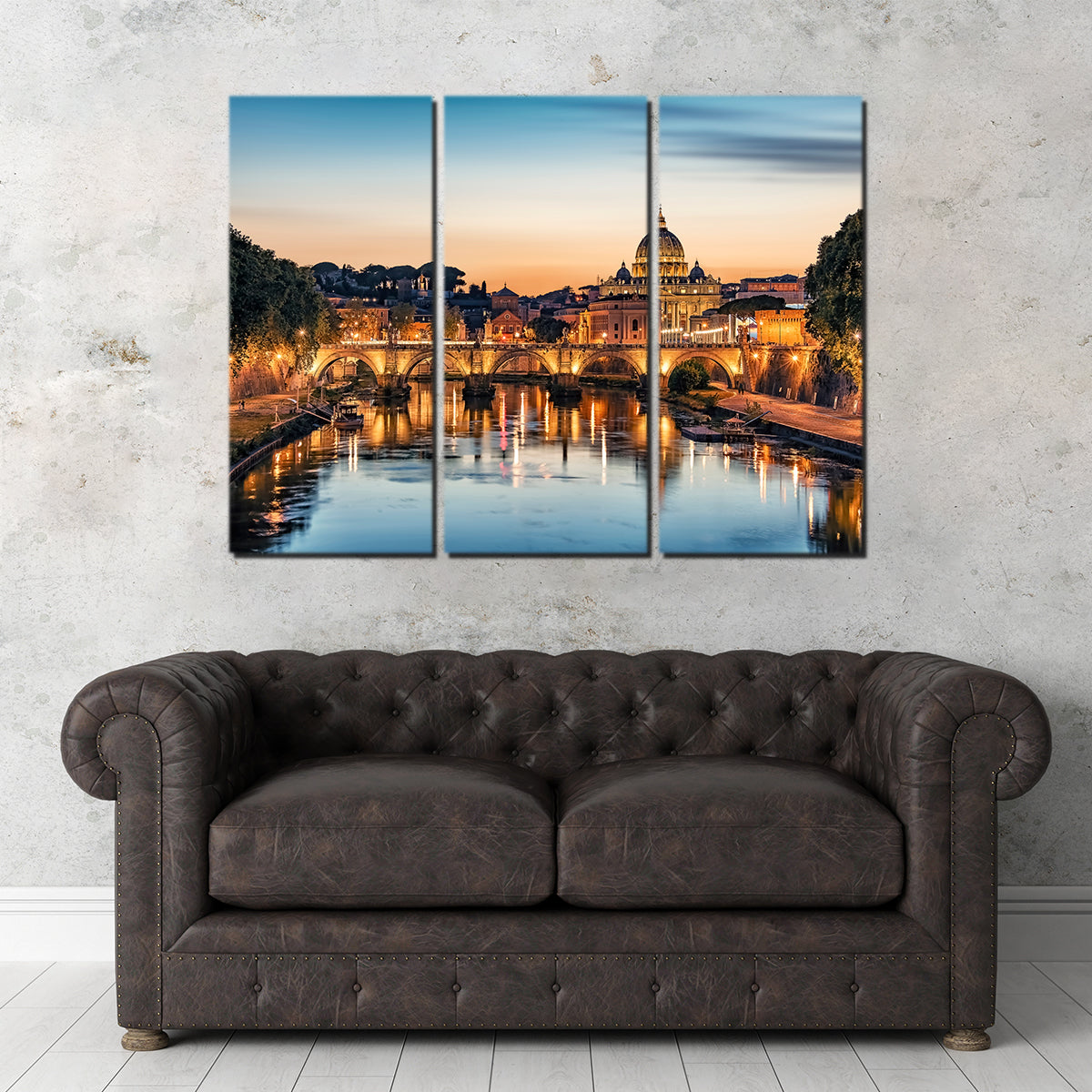 Stunning Rome Sunset Wall Art for Your Home Decor