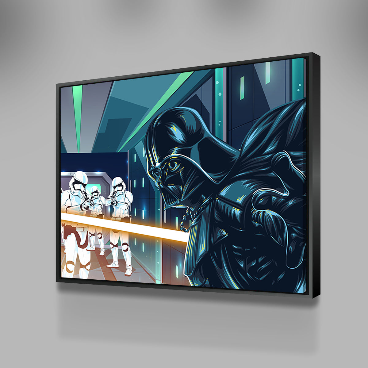 Epic Star Wars Final Battle Wall Art by Ralph & Laura Design