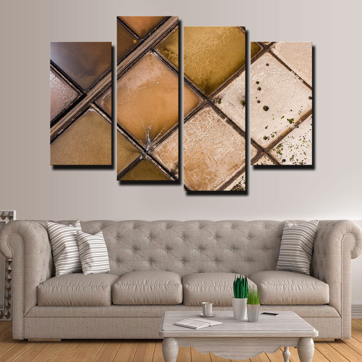 Enchanting Desolate Fields Wall Art by Karolis Janulis