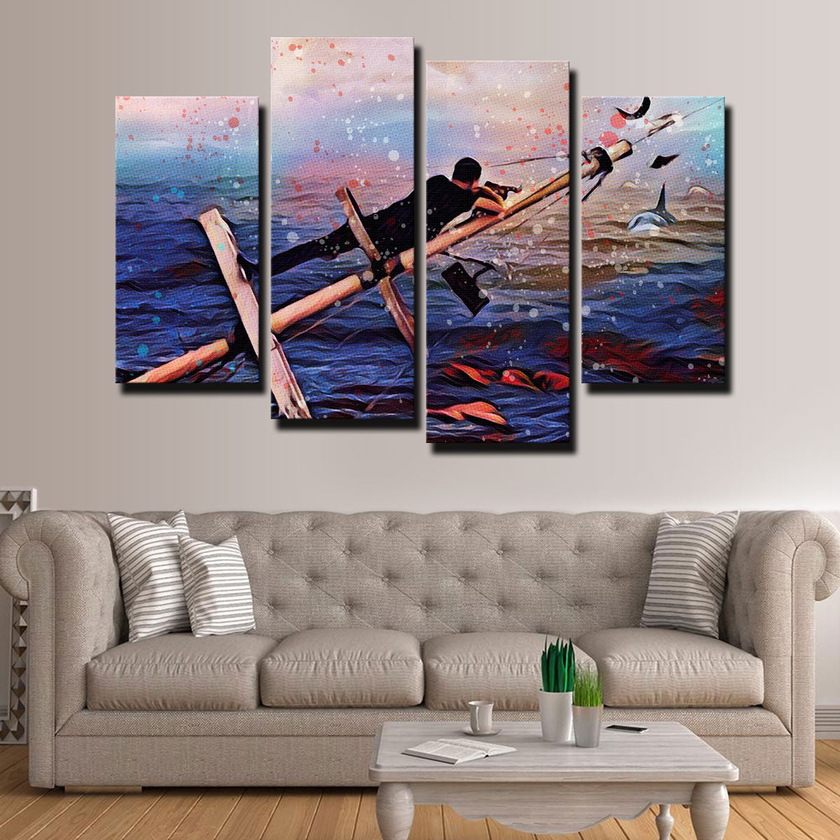 Eye - Catching Jaws Wall Art for Stunning Home Decor