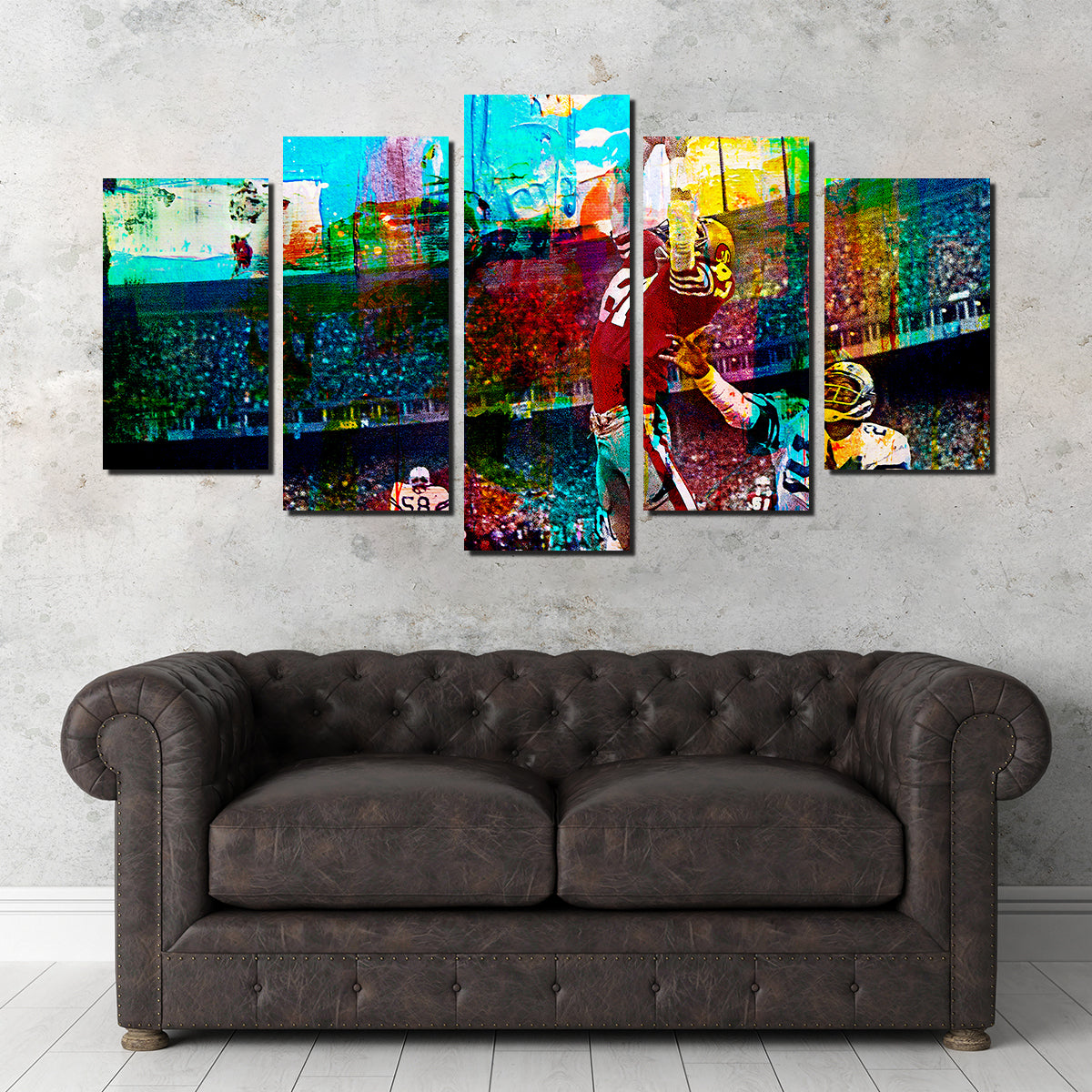 Exquisite The Catch Wall Art - Handmade Museum-Quality Canvas with Sustainable Frames