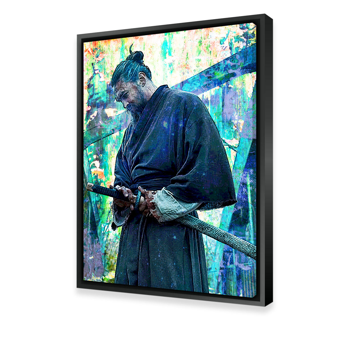 Stunning Baba Voss Wall Art - Handmade with Sustainable Pine Wood