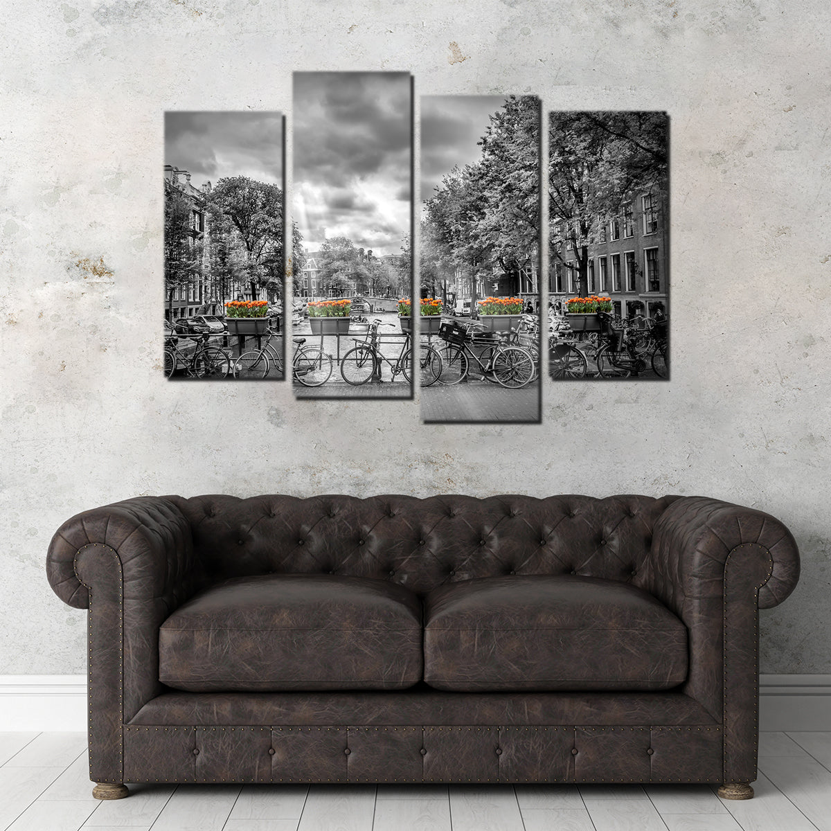 Exquisite Amsterdam Wall Art by Melanie Viola