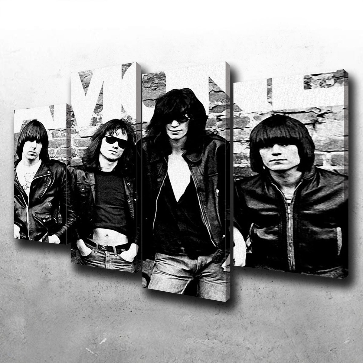 Authentic Ramones Wall Art - Stunning Decor for Music Lovers