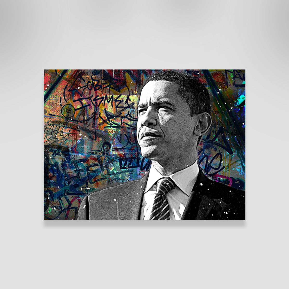 Stunning Abstract Obama Wall Art for Your Home Decor