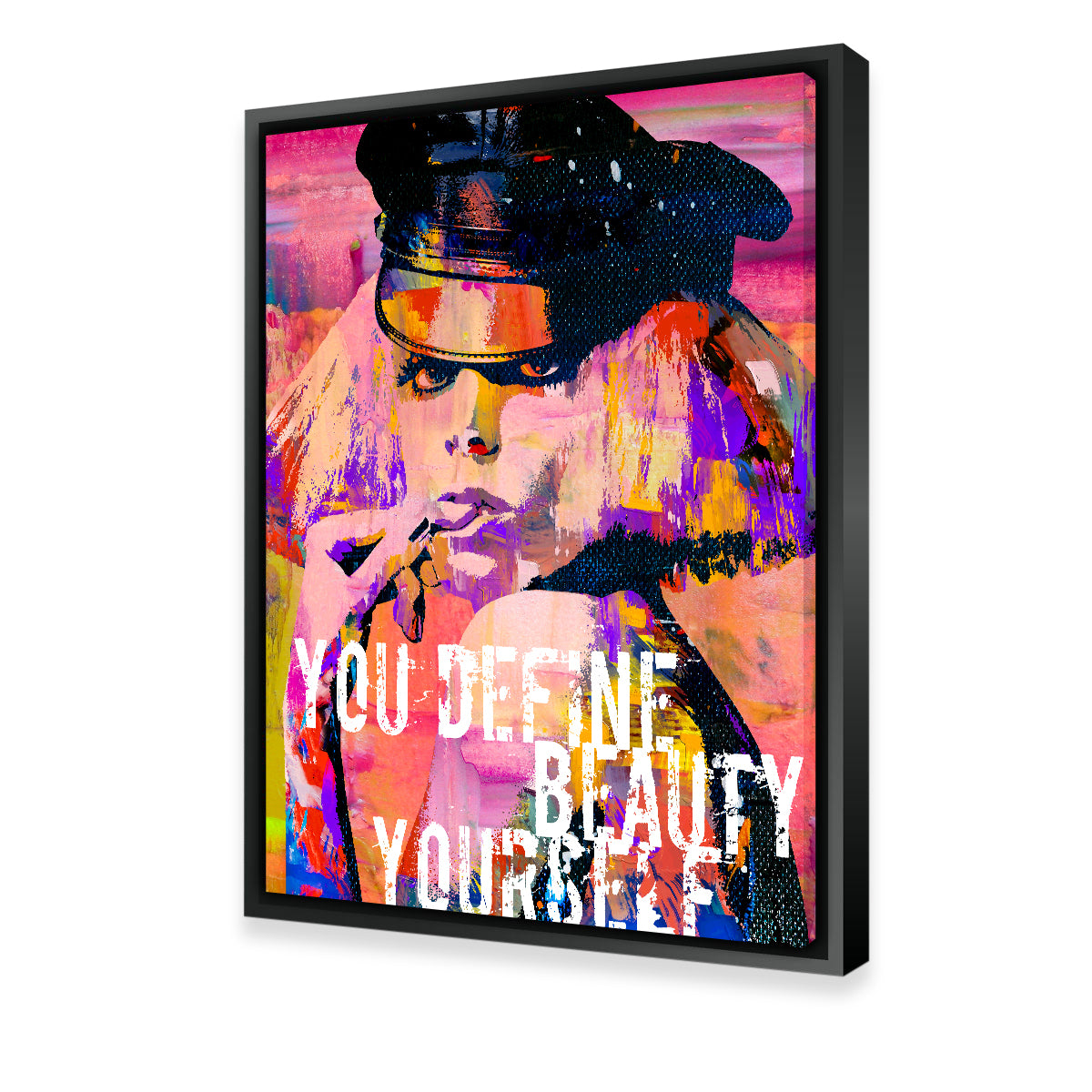 Gaga Wall Art by Stephen Chambers - Premium Museum Quality Canvas Print