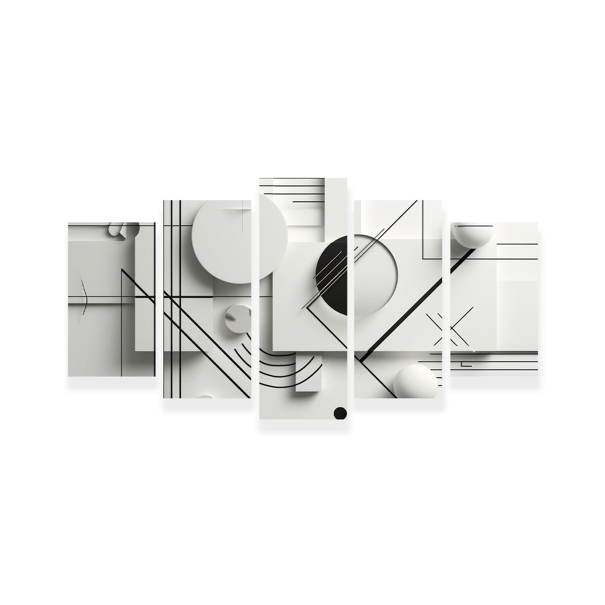 Stylish Geometric Lines Wall Art for Modern Interiors