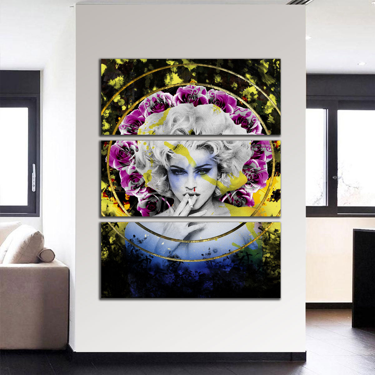 Stunning Abstract Madonna Wall Art by Frank Amoruso