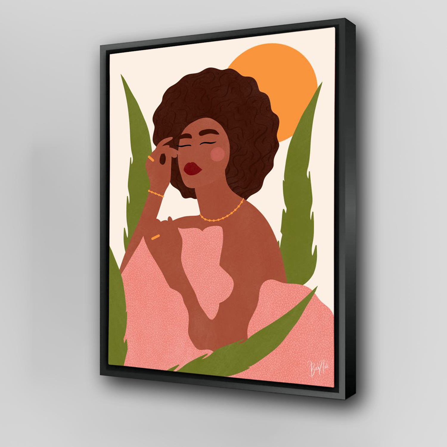 Enchanting Boogie Nights Dream Wall Art by Birch & Ink Sisters