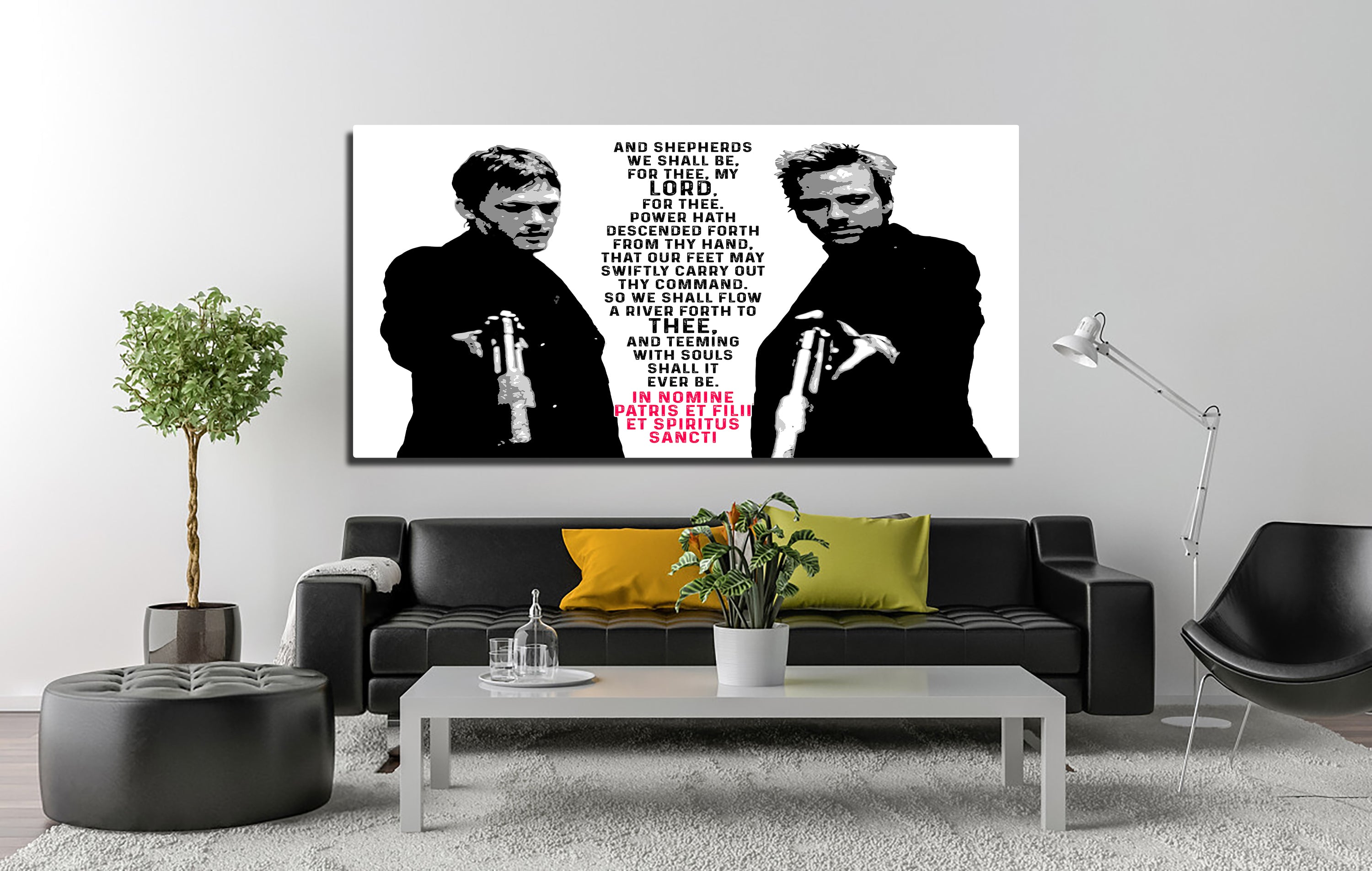 Stunning Boondock Saints Panoramic Wall Art for Home Decor