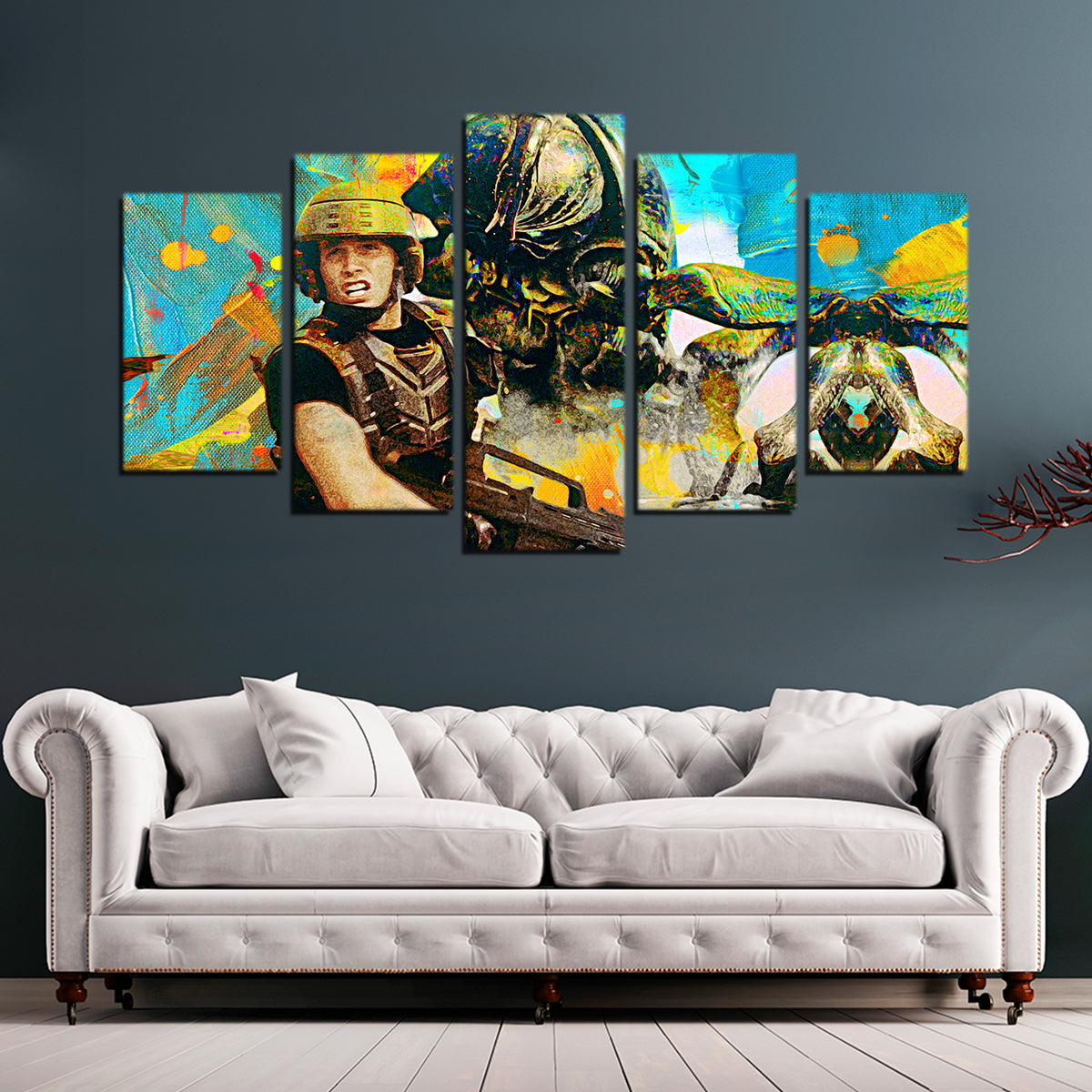 Starship Troopers Stunning Wall Art for Your Home Decor