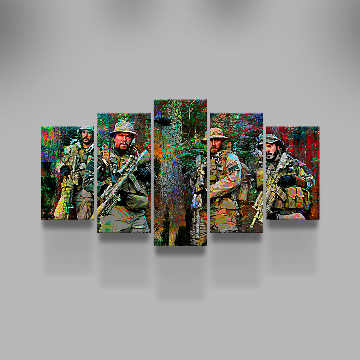 Lone Survivor Crew Wall Art - Premium Kiln - Dried Pine Framed Canvas