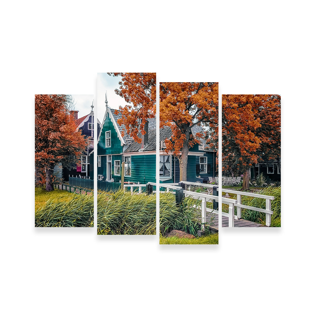 Exquisite Dutch Countryside Wall Art by Manjik Pictures