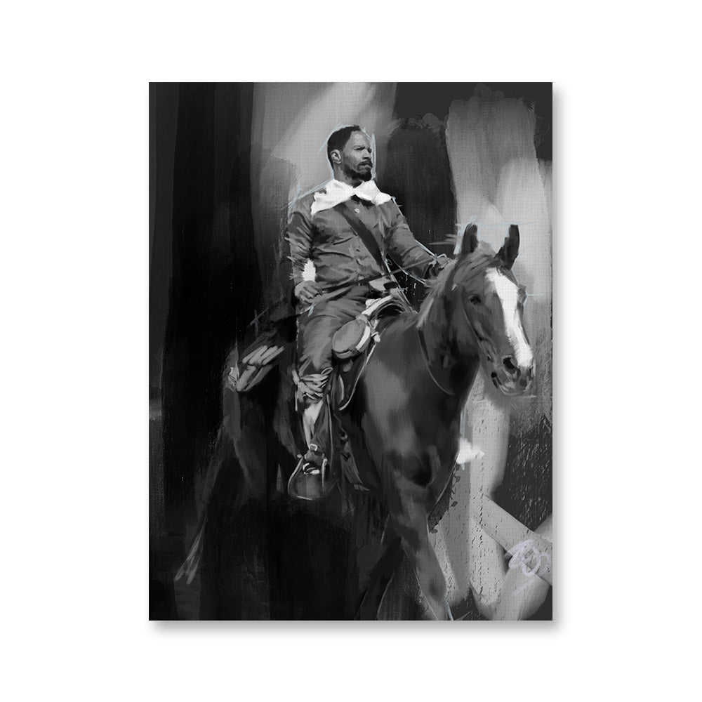 Exclusive Django Unchained Wall Art by Andy Brackpool