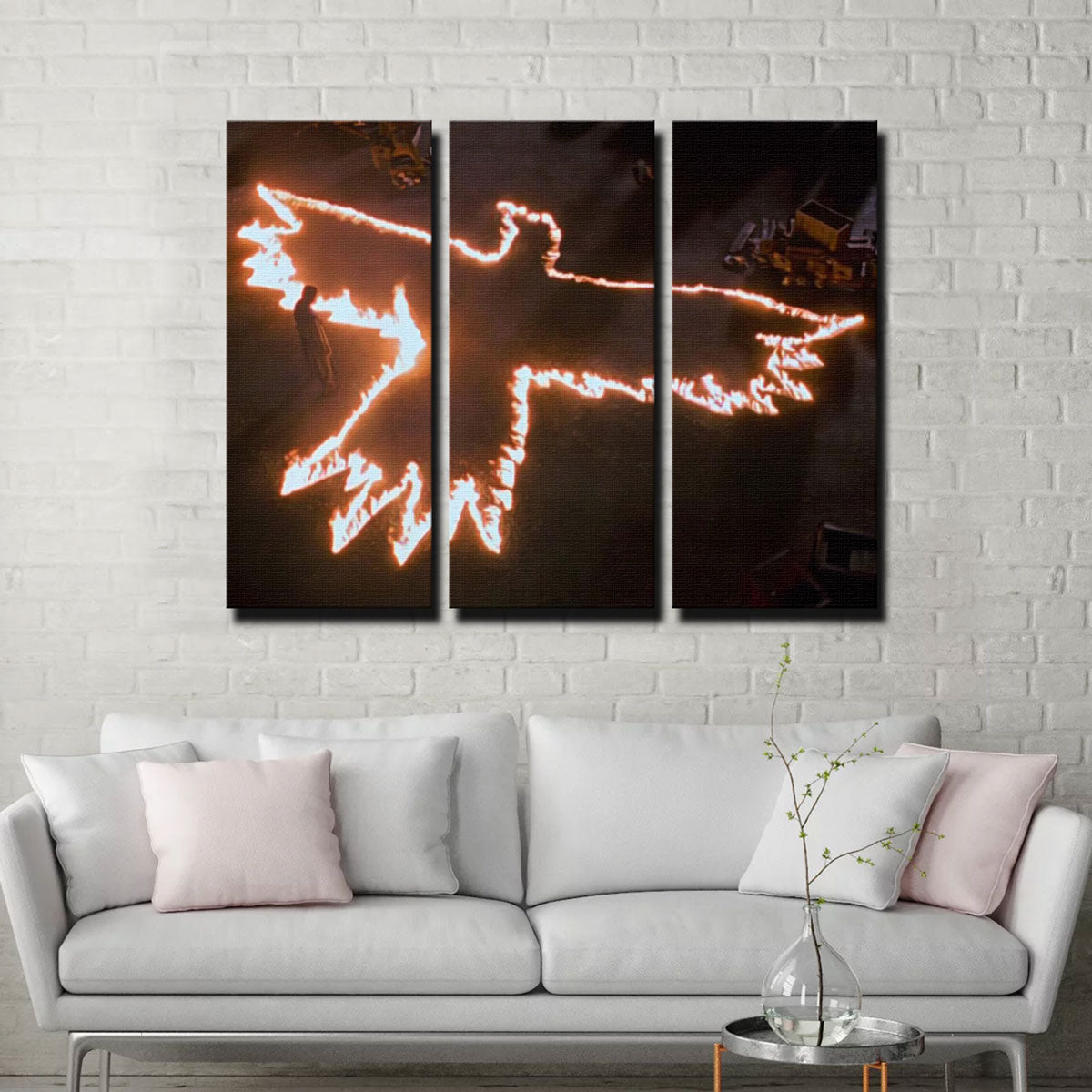 Stunning Crow Wall Art - Museum-Quality Canvas on Sustainable Pine Frames