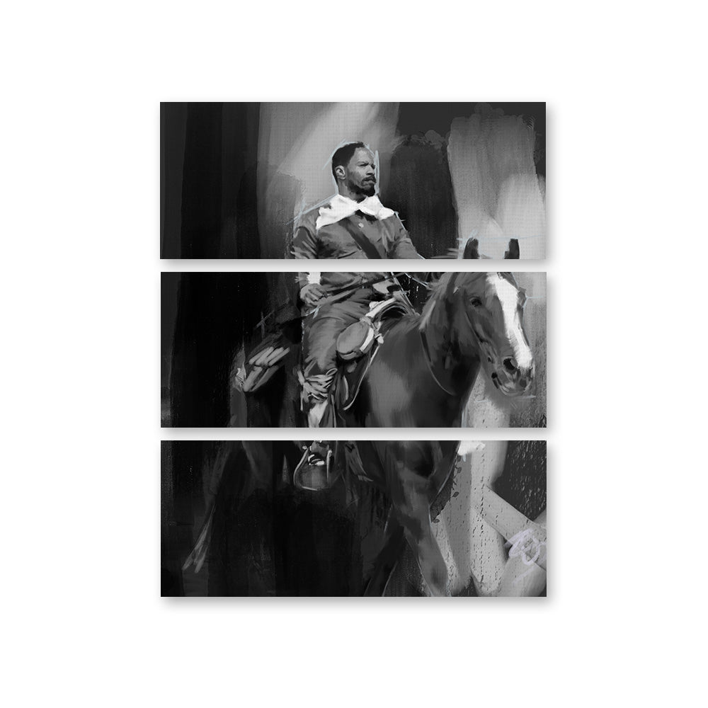 Exclusive Django Unchained Wall Art by Andy Brackpool