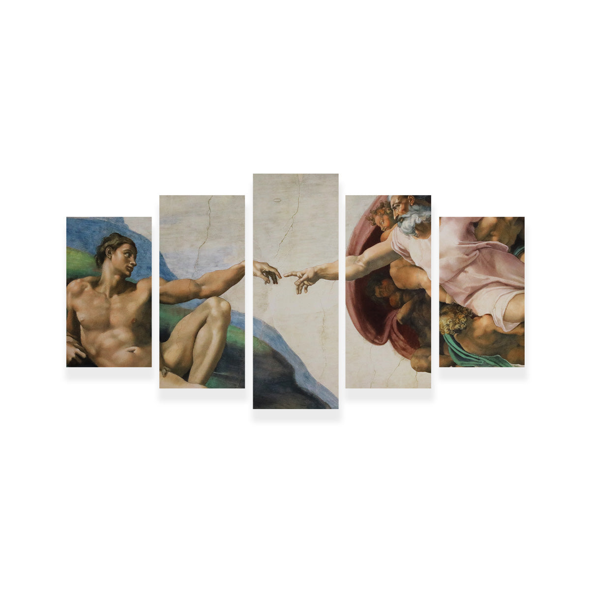 Exquisite The Creation of Adam Wall Art for Stunning Home Decor