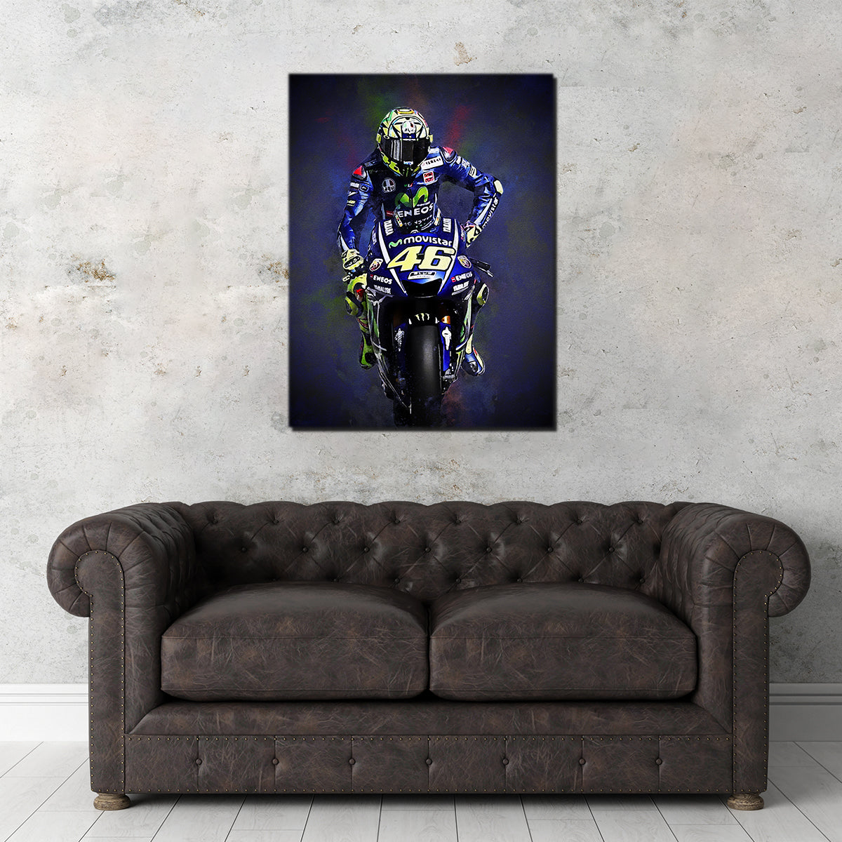 The Legendary Racer Wall Art - Museum-Quality Canvas for Racing Enthusiasts