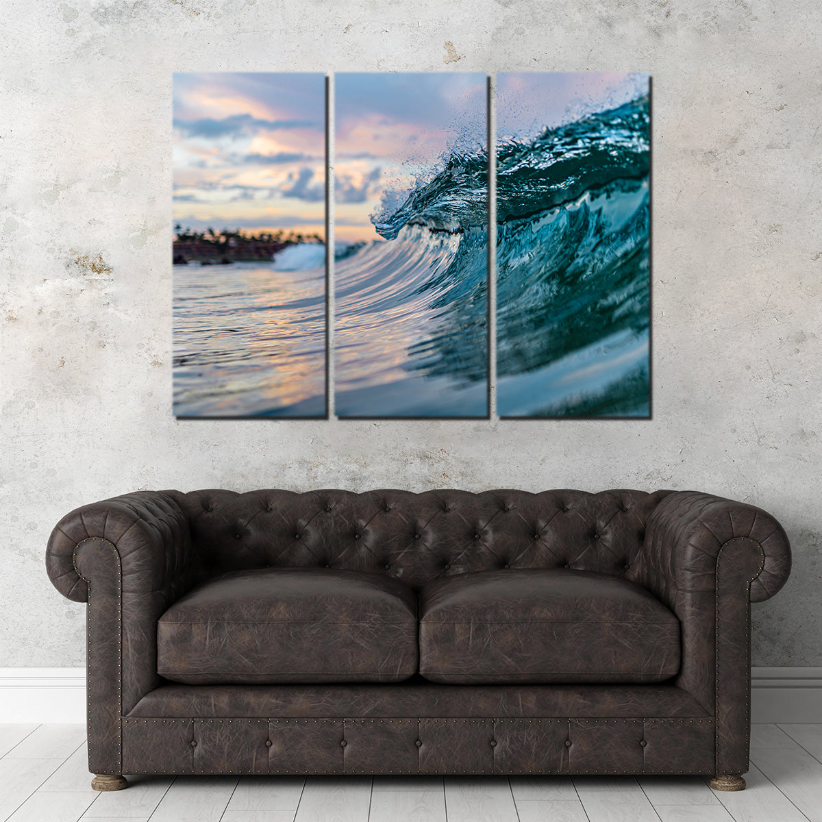 Stunning Pastel Wave Wall Art by Lucas Moore
