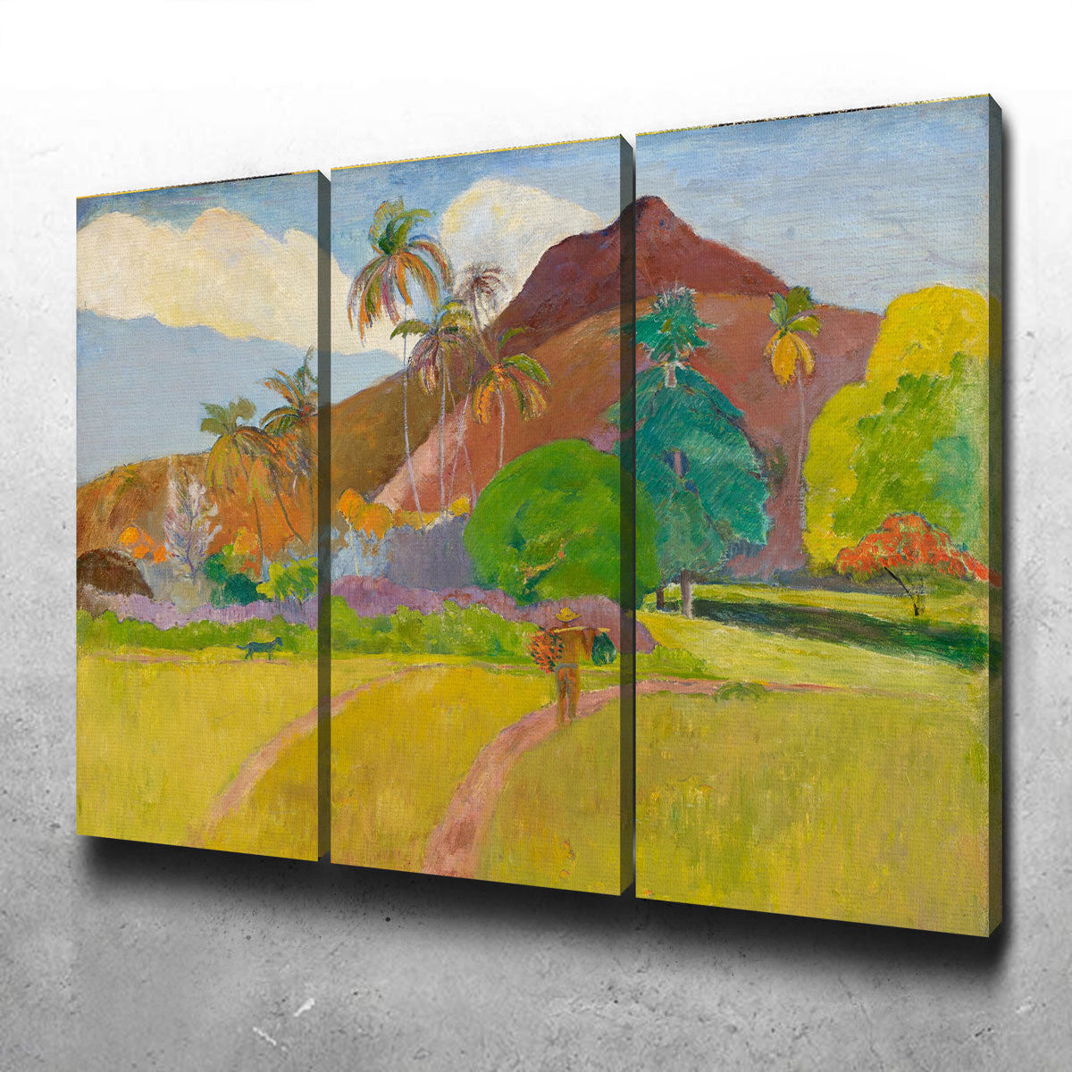 Stunning Paul Gauguin Mountain Wall Art