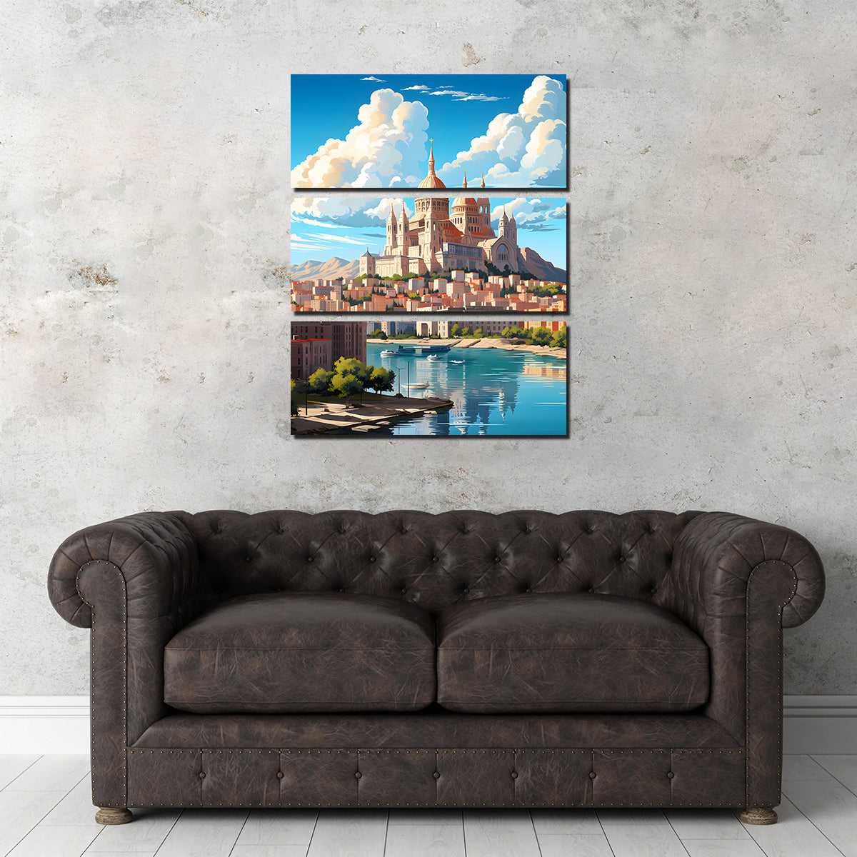 Exquisite France - Marseille Wall Art by Valth Graphics