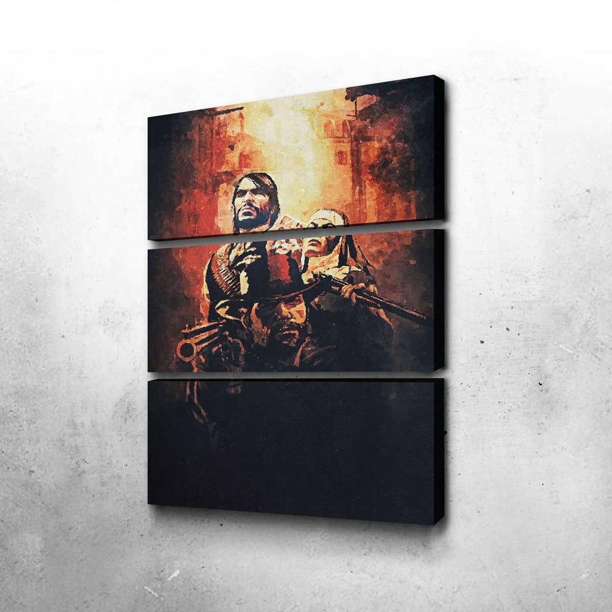 Outlaw For Life Premium Wall Art by Gab Fernando