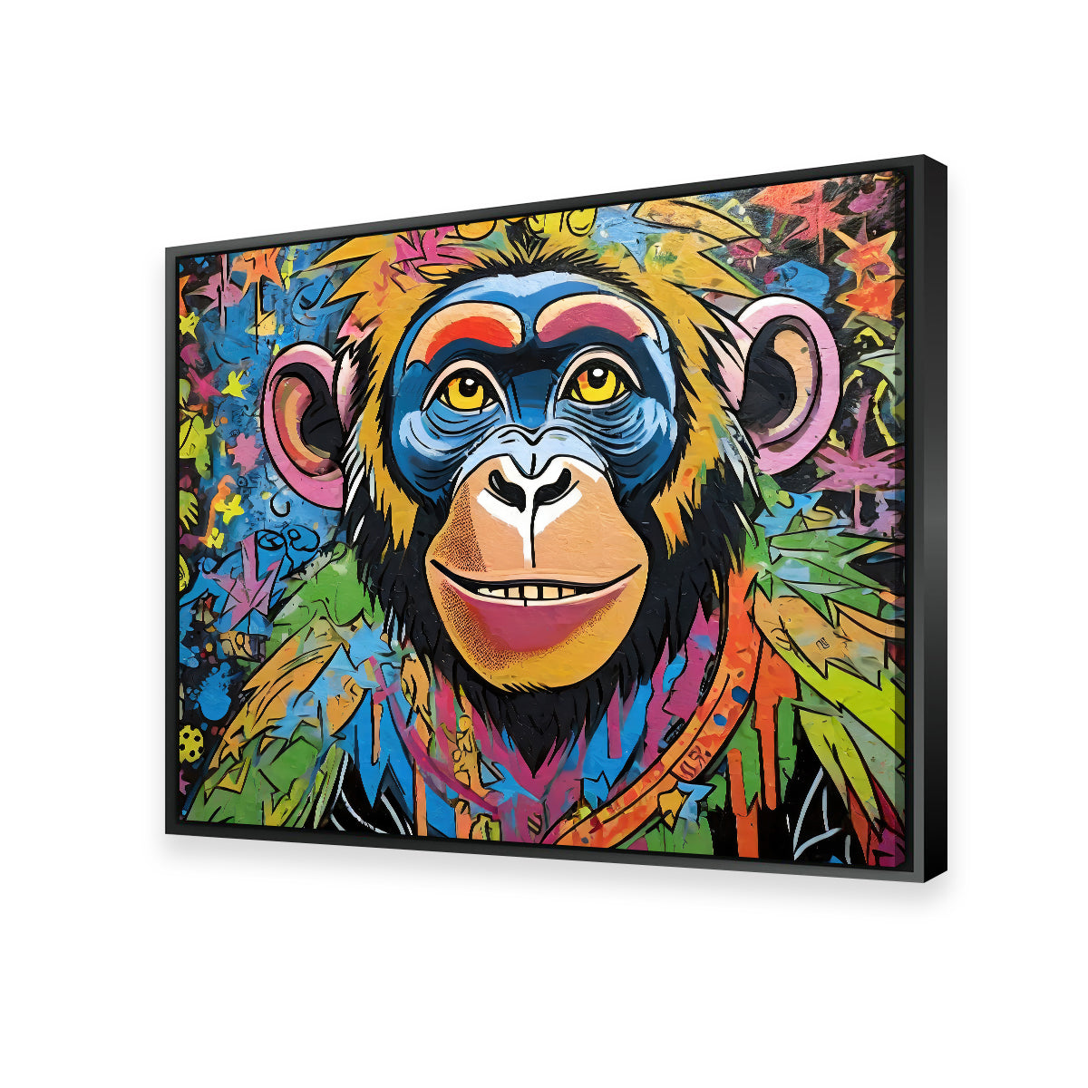 Chimp Graffiti Wall Art - Stunning Stephen Chambers Creation