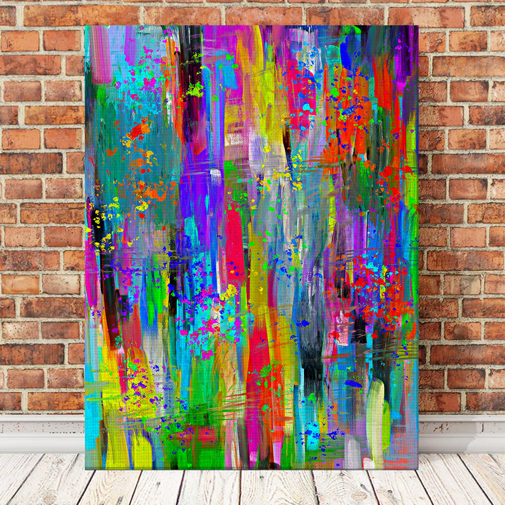 Vibrant Color Splash Wall Art for Stunning Decor