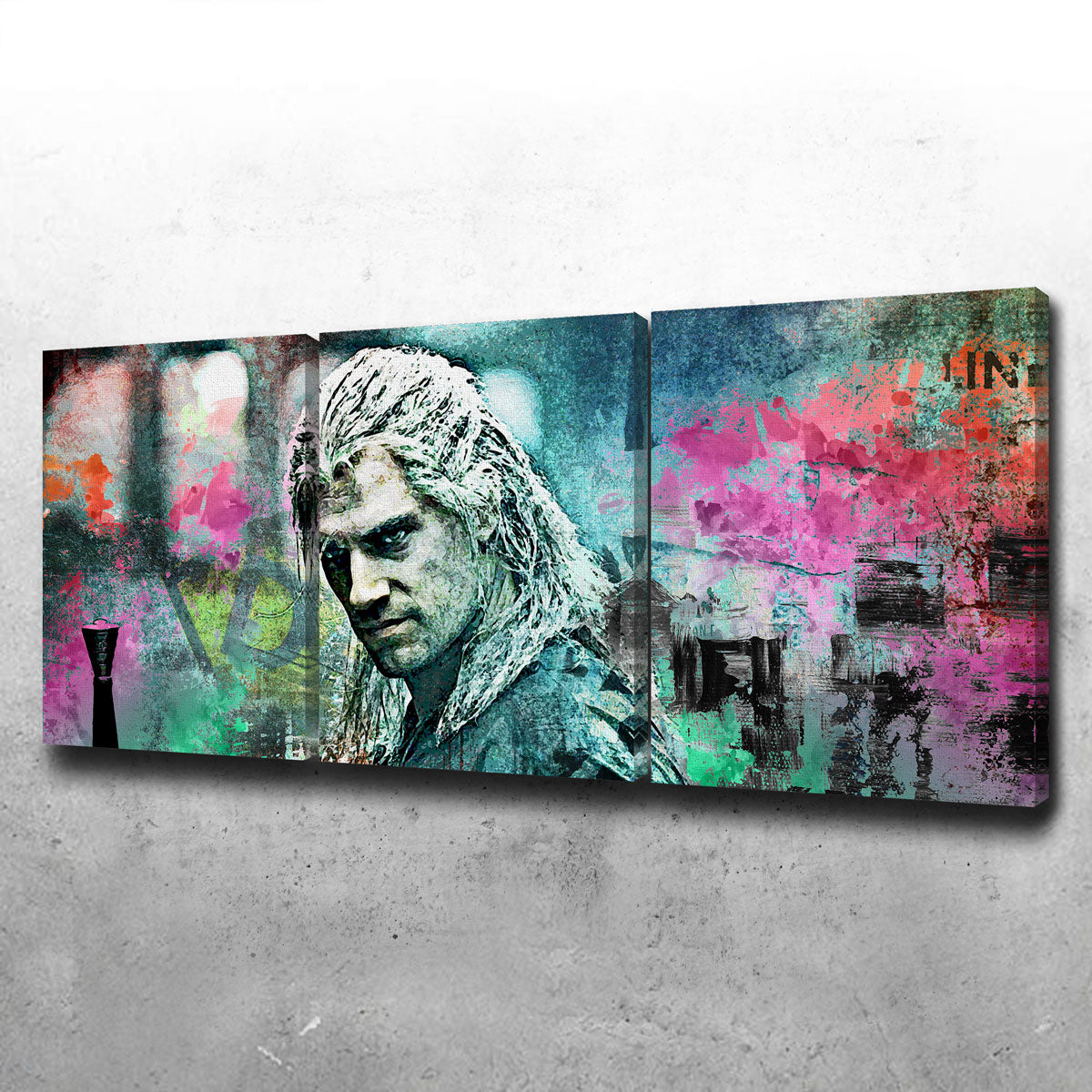 Stunning Geralt of Rivia Wall Art for Your Home Decor