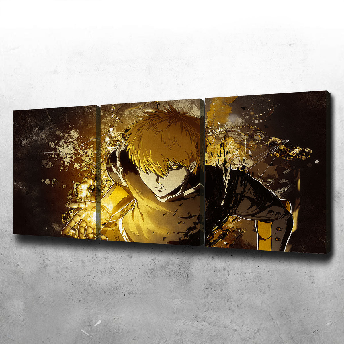 One Punch Man Stunning Wall Art for Anime Fans