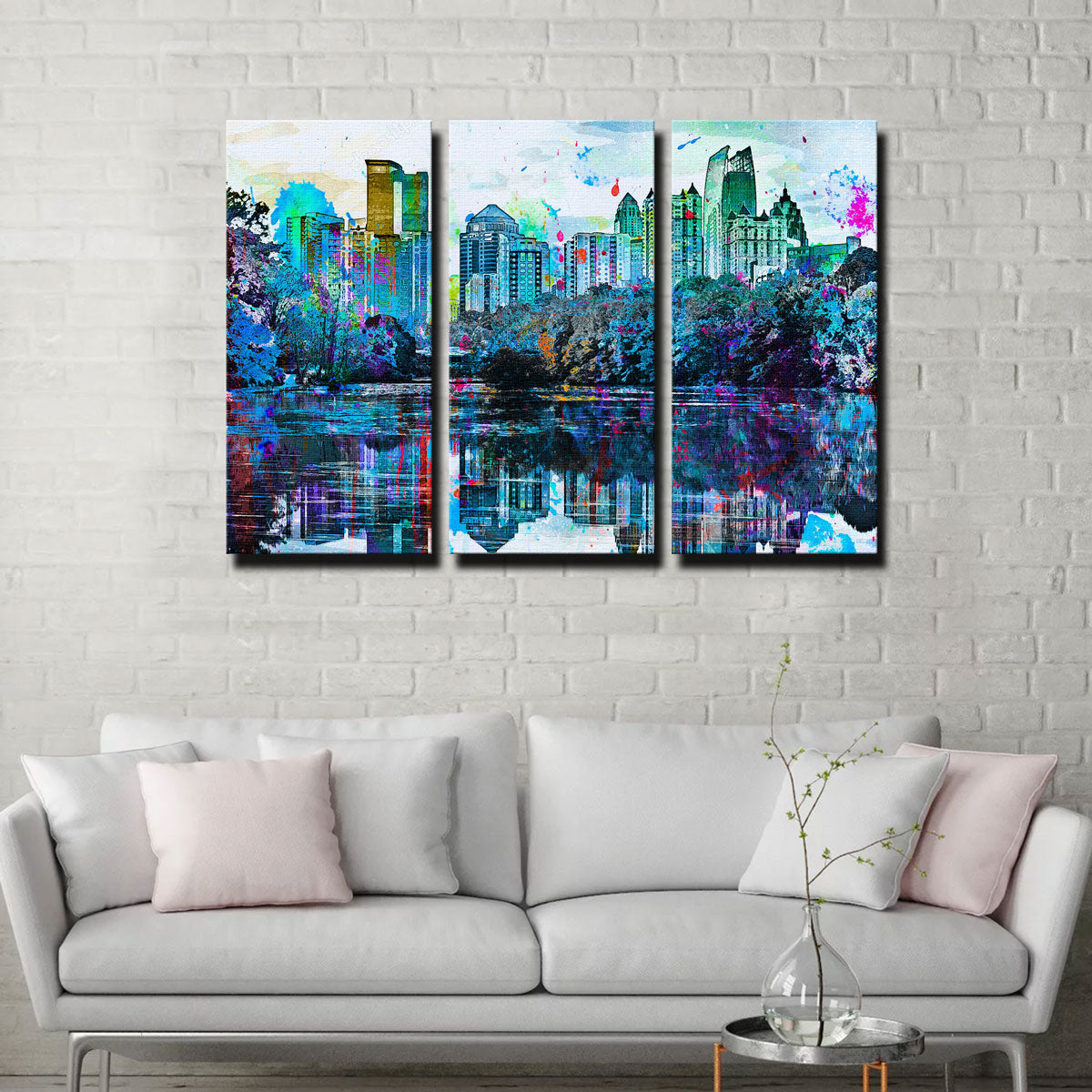 Stunning Abstract Atlanta Wall Art for Modern Decor