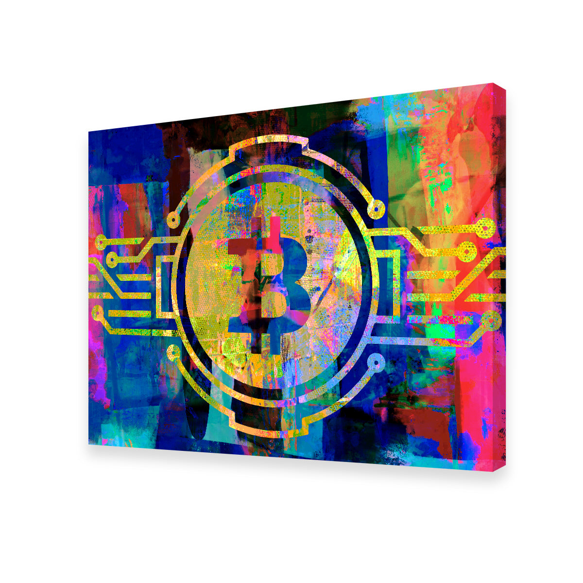Unique Bitcoin Wall Art by Stephen Chambers