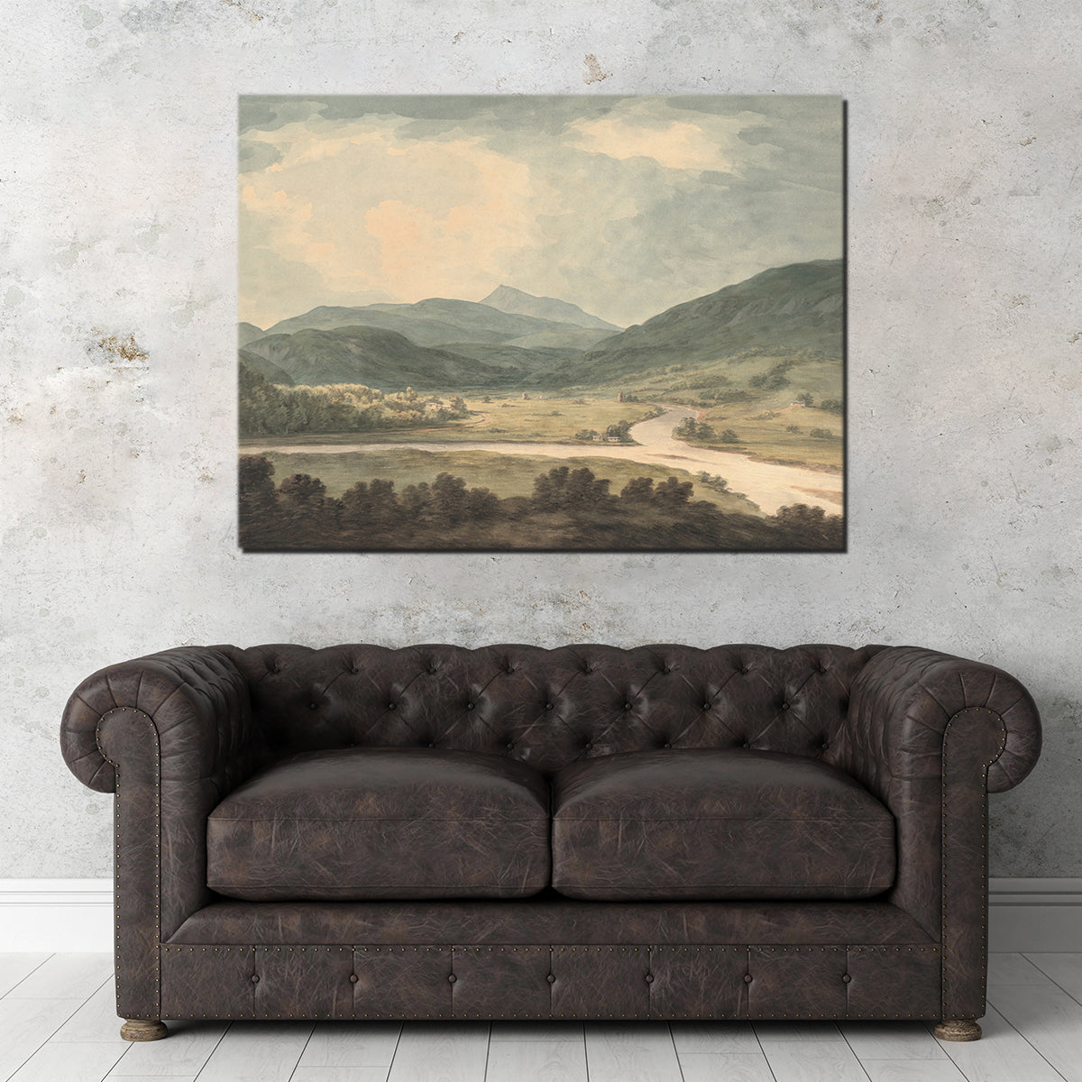 Stunning River Lands Wall Art by Denise Dundon