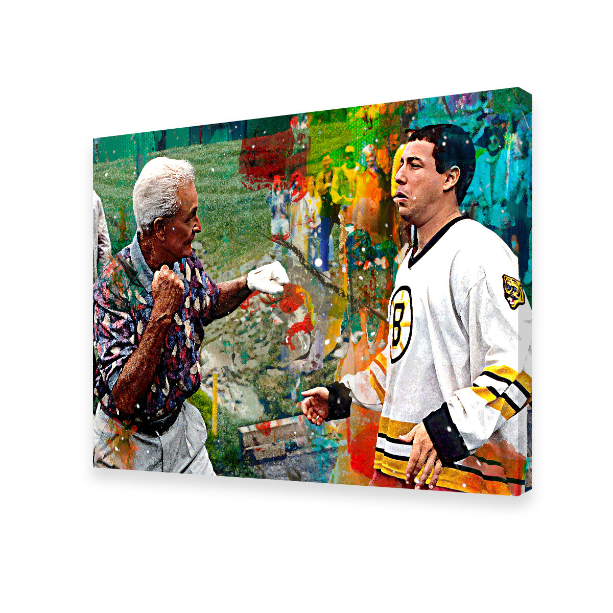 Happy Gilmore & Bob Barker High - Quality Wall Art for Home Decor
