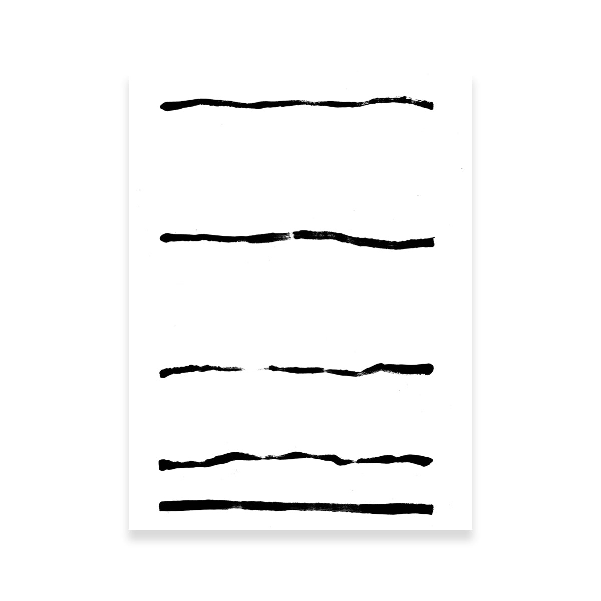 Stunning 5 Lines Wall Art by Evgeny Vetrov