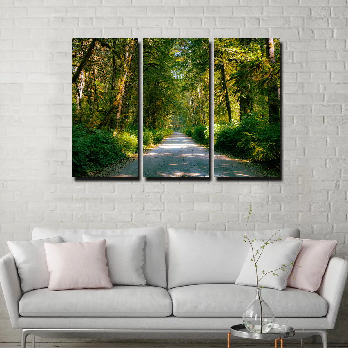 Exquisite Rainforest Road Wall Art by Kyle Sherry