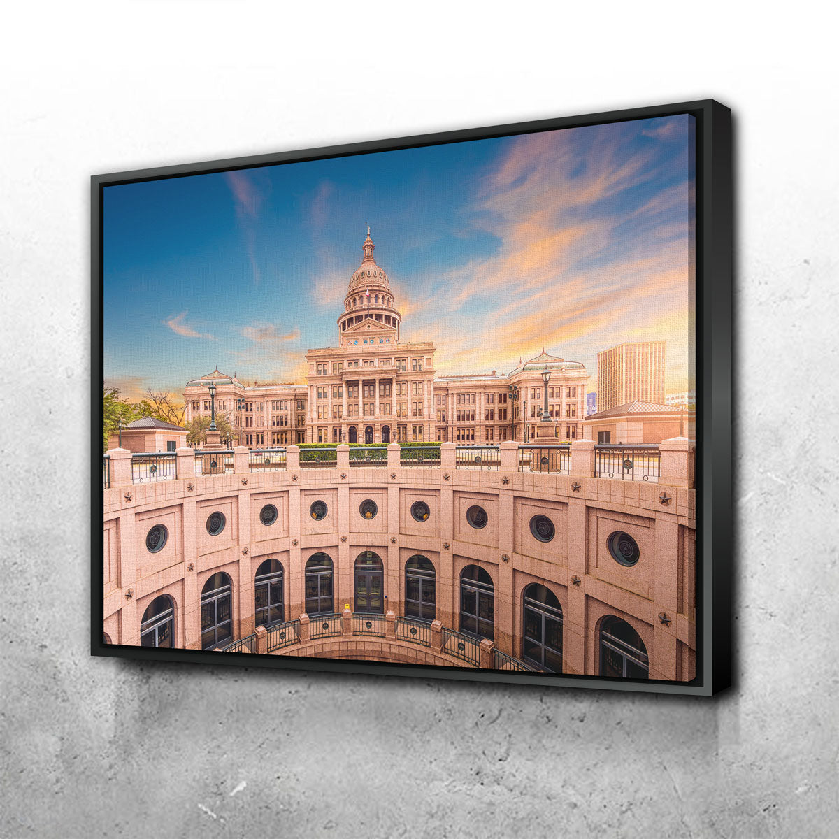 Stunning Texas State Capitol Building Wall Art - Museum-Quality Canvas Prints