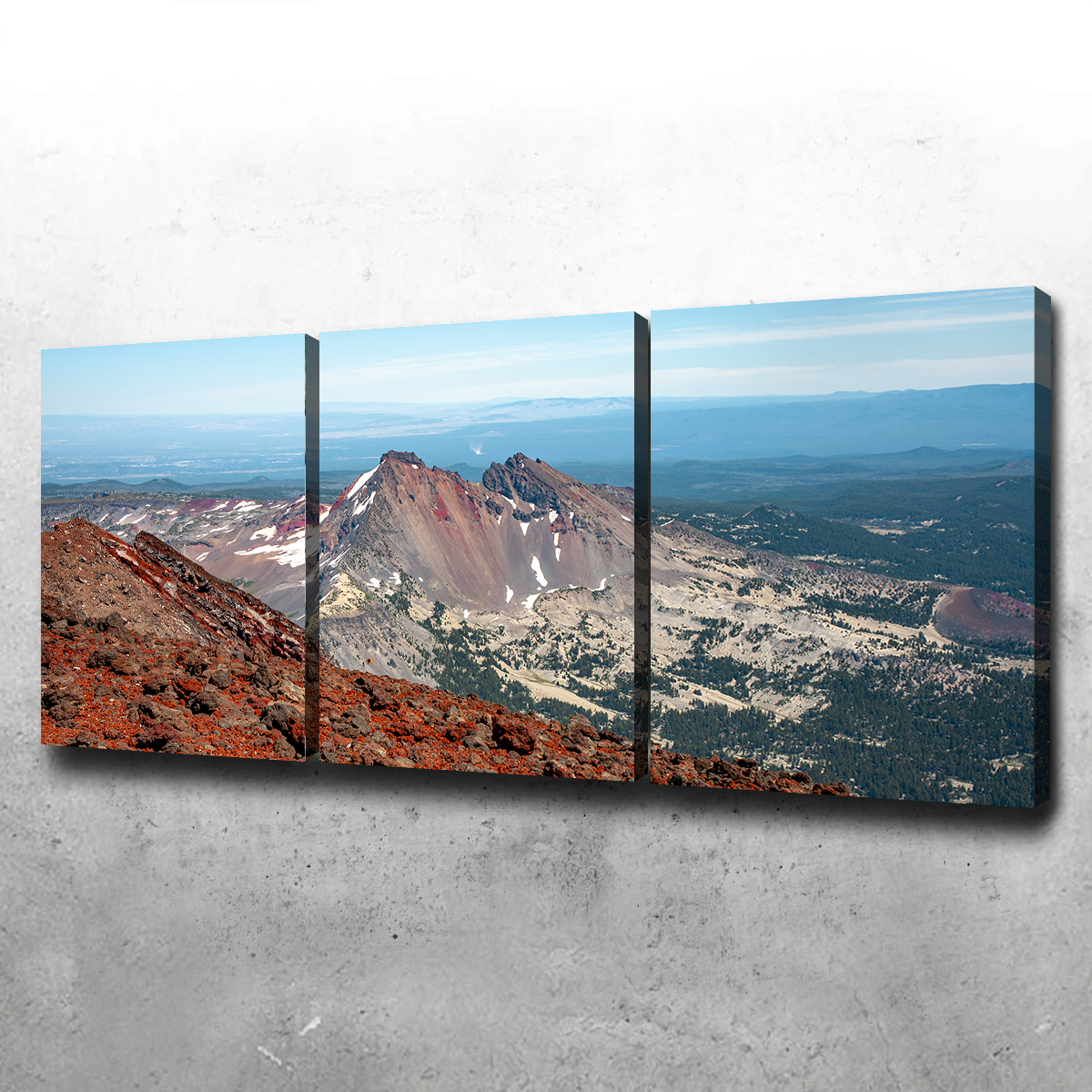 Stunning South Sister Wall Art by Kyle Sherry