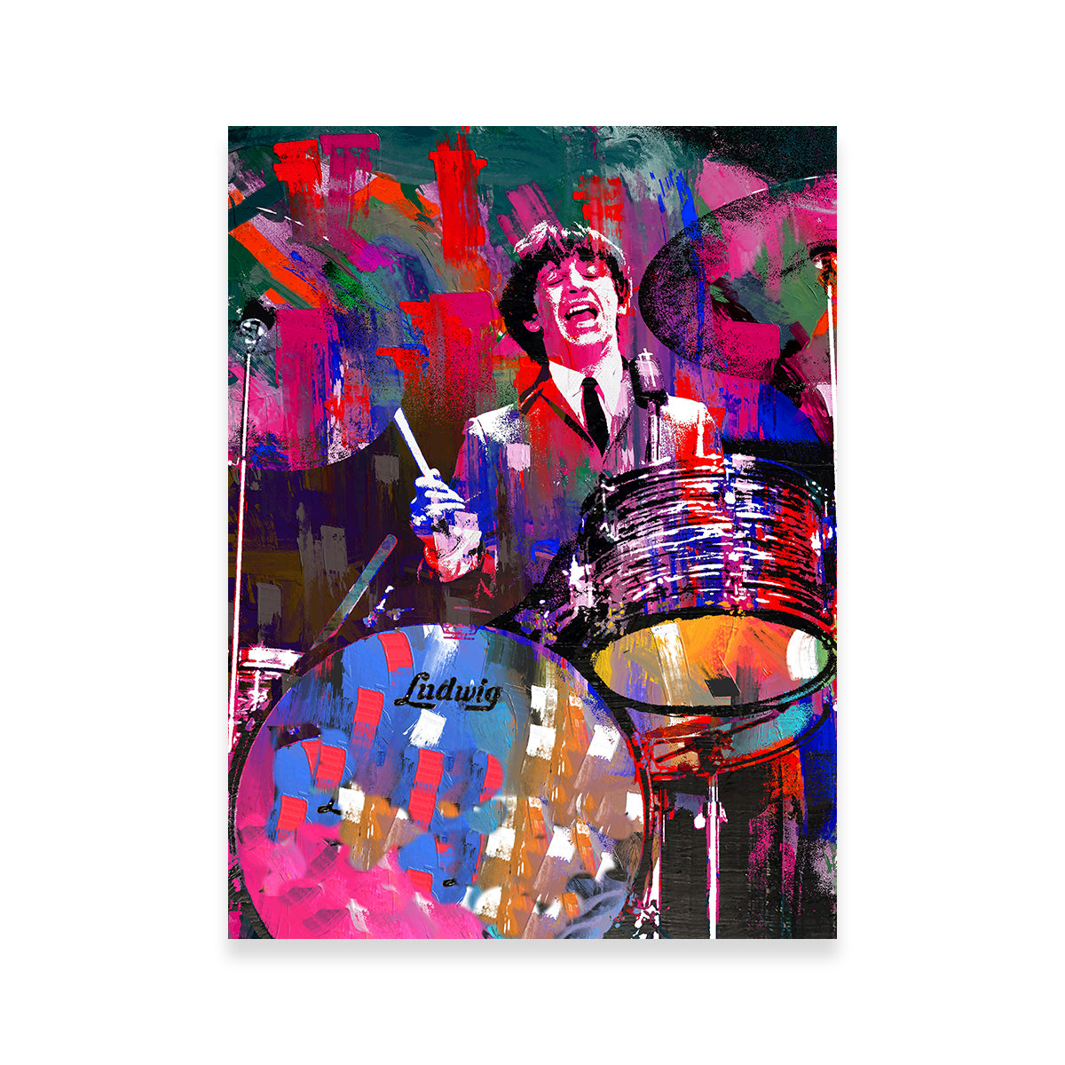 Stunning Ringo Wall Art by Stephen Chambers