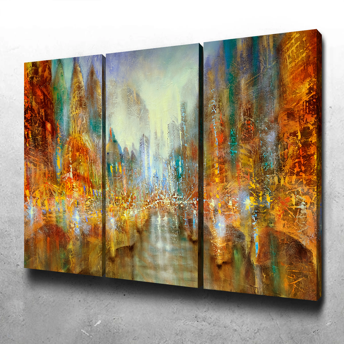 Stunning City of Lights Wall Art by Annette Schmucker