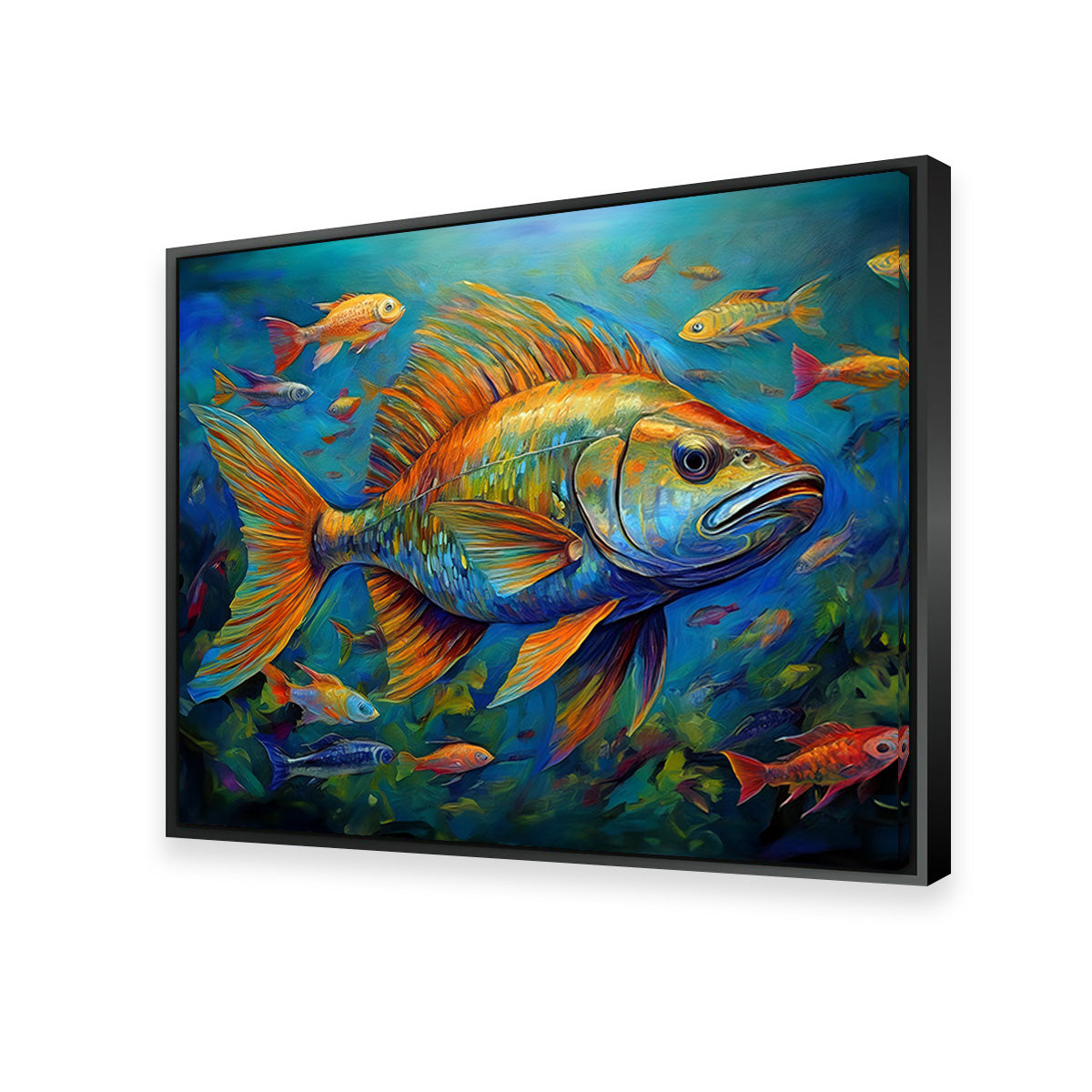Exquisite Fish Painting Wall Art for Stunning Home Decor