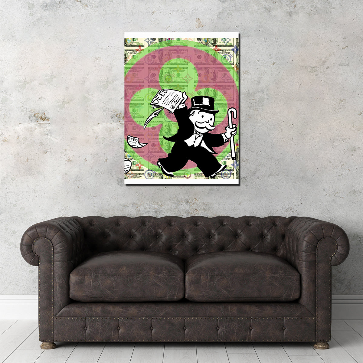 Exquisite Deeds Wall Art by TJ - Sustainable and Museum-Quality