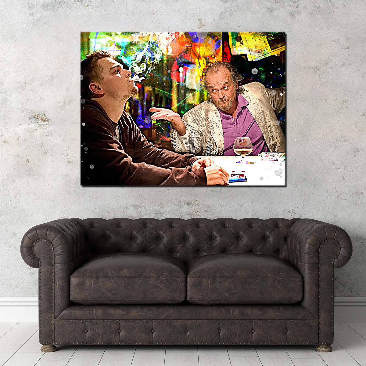The Departed - Stunning Billy & Costello Wall Art for Your Home