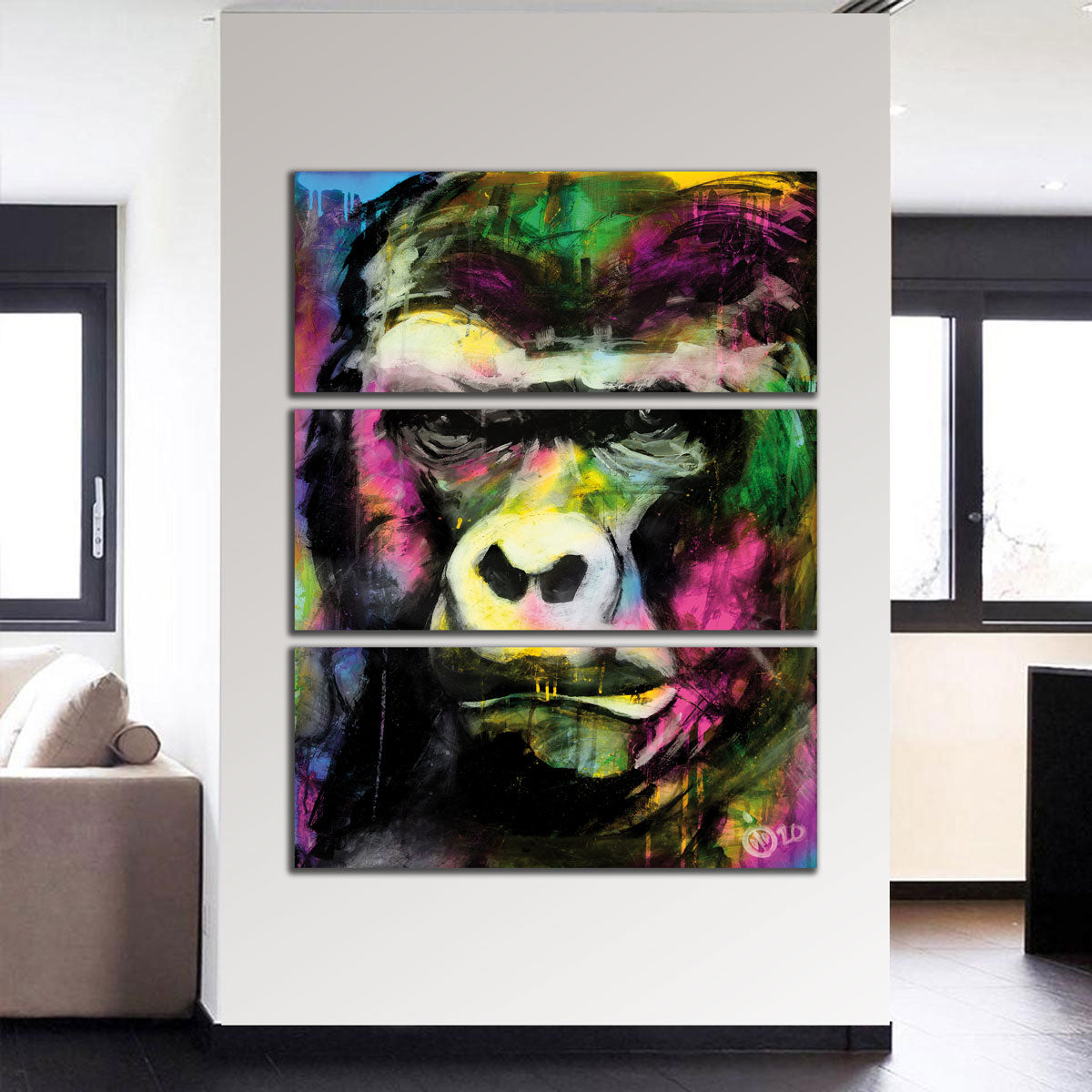 Exquisite Primate 1 Wall Art by Didier Chastan