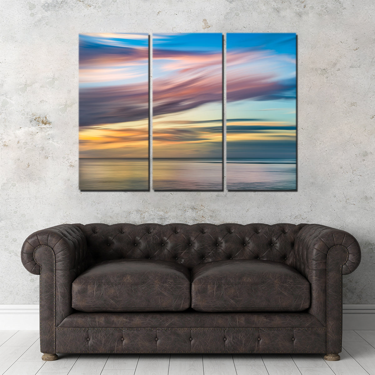 Stunning Pastel Pink Sky Wall Art by Eileen Rollin